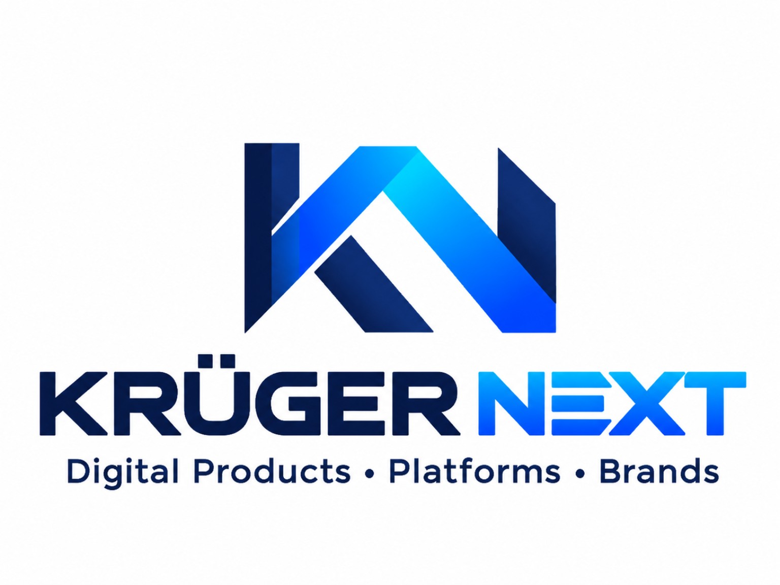 KRÜGER NEXT Logo mit Claim